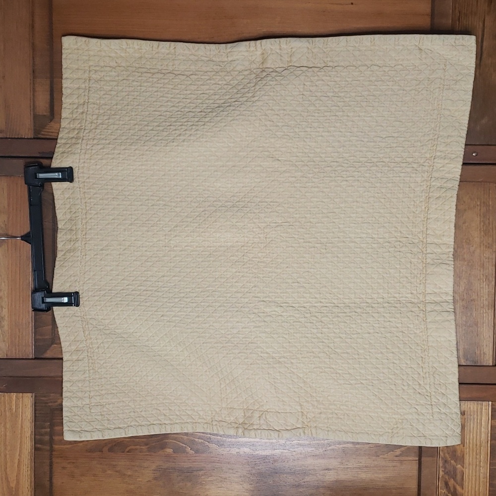 Restoration Hardware Diamond Matelasse Euro Sham